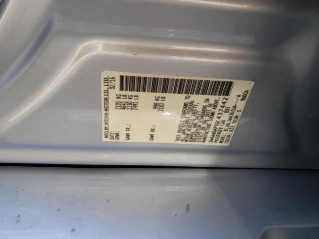 Photo 10 from auction – 2016 NISSAN MAXIMA 3.5 with VIN 1N4AA6AP3GC437442