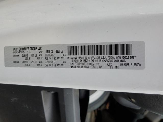Photo 10 from auction – 2014 RAM PROMASTER with VIN 3C6URVHD9EE130800