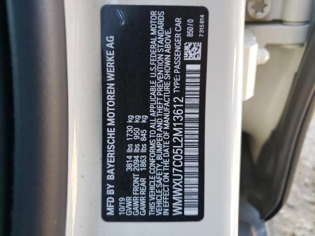 Photo 10 from auction – 2020 MINI COOPER with VIN WMWXU7C05L2M13612