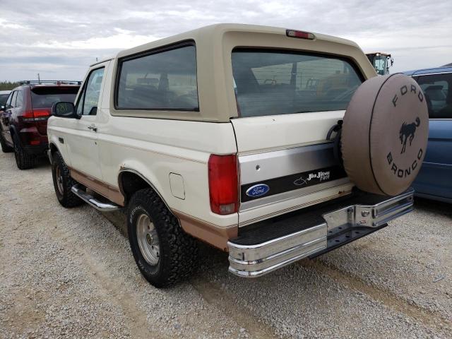 Photo 3 from auction – 1995 FORD BRONCO U10 with VIN 1FMEU15H0SLB73593
