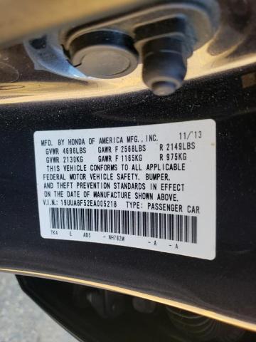 Photo 10 from auction – 2014 ACURA TL TECH with VIN 19UUA8F52EA005218