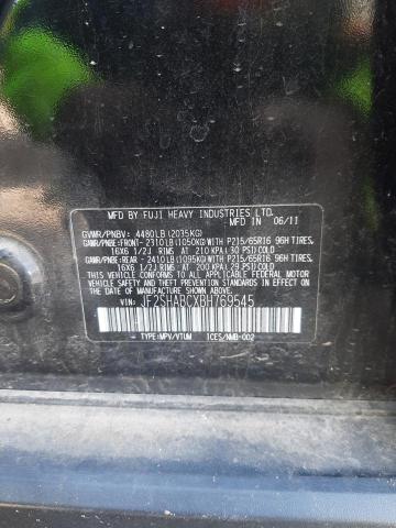 Photo 10 from auction – 2011 SUBARU FORESTER 2 with VIN JF2SHABCXBH769545