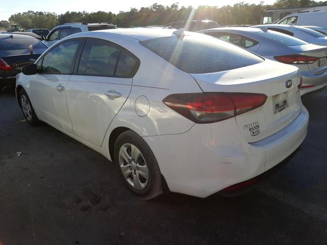 Photo 3 from auction – 2017 KIA FORTE LX with VIN 3KPFK4A77HE040747