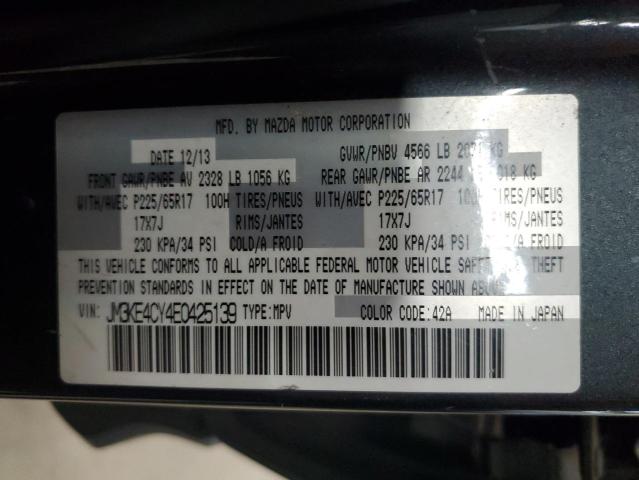 Photo 10 from auction – 2014 MAZDA CX-5 TOURI with VIN JM3KE4CY4E0425139