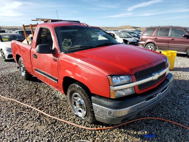 CHEVROLET SILVERADO 2003 with VIN 1GCEC14X13Z321782 - Photo from auction