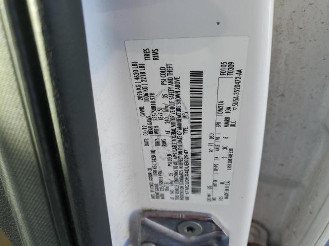 Photo 10 from auction – 2013 FORD ESCAPE SEL with VIN 1FMCU0HX4DUB02947