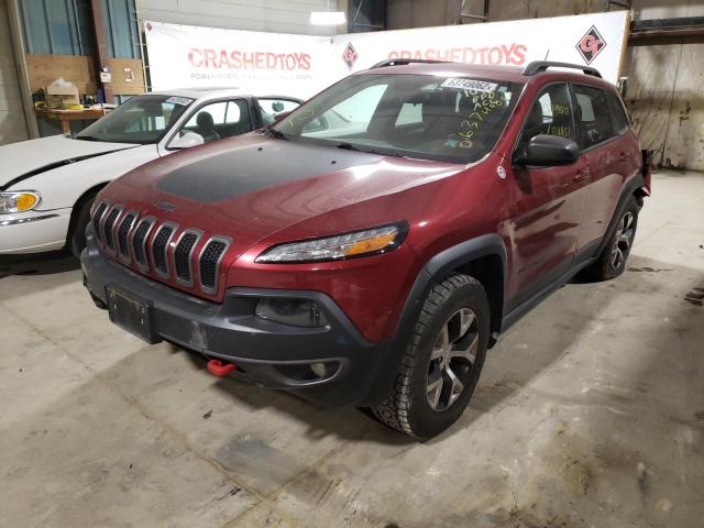 Photo 2 from auction – 2014 JEEP CHEROKEE T with VIN 1C4PJMBS2EW161665
