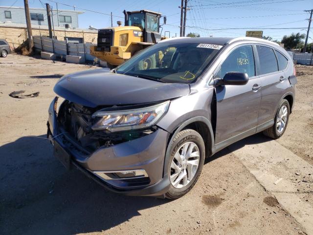 Photo 2 from auction – 2015 HONDA CR-V EXL with VIN 5J6RM4H72FL049853