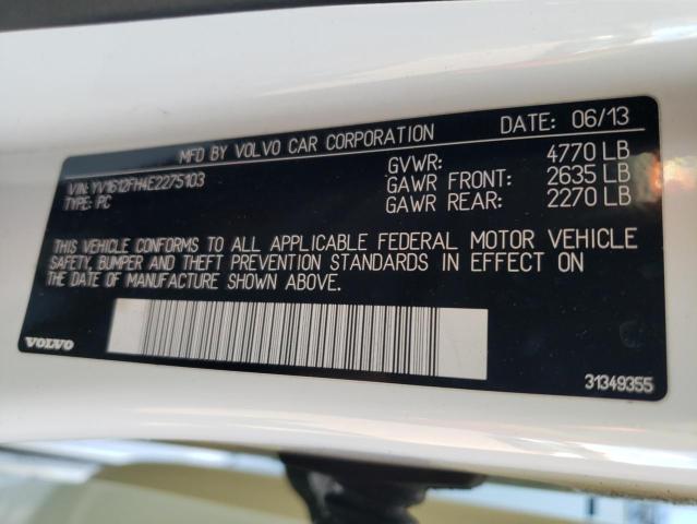 Photo 10 from auction – 2014 VOLVO S60 T5 with VIN YV1612FH4E2275103