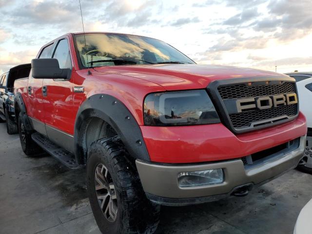 FORD F150 SUPER 2004 with VIN 1FTPW14514KD35609 - Photo from auction