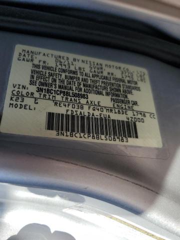 Photo 10 from auction – 2011 NISSAN VERSA S with VIN 3N1BC1CP8BL508983