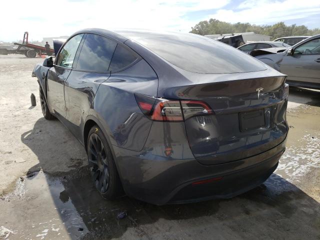 Photo 3 from auction – 2021 TESLA MODEL Y with VIN 5YJYGAEE7MF143088