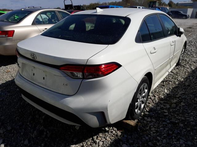 Photo 4 from auction – 2021 TOYOTA COROLLA LE with VIN 5YFEPMAE6MP227143
