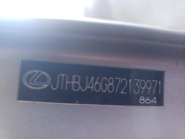 Photo 10 from auction – 2007 LEXUS ES 350 with VIN JTHBJ46G872139971