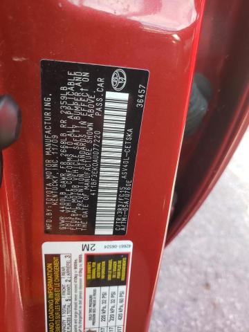 Photo 10 from auction – 2010 TOYOTA CAMRY BASE with VIN 4T1BF3EK0AU077220