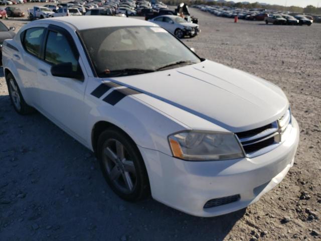 DODGE AVENGER SE 2013 with VIN 1C3CDZAB3DN649164 - Photo from auction
