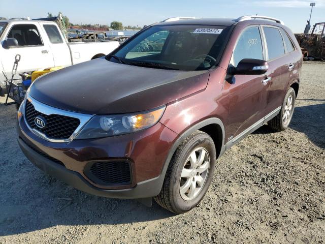 Photo 2 from auction – 2013 KIA SORENTO LX with VIN 5XYKTDA28DG315149