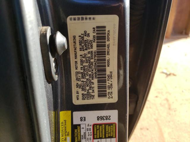 Photo 10 from auction – 2010 TOYOTA COROLLA BA with VIN 1NXBU4EE9AZ379031