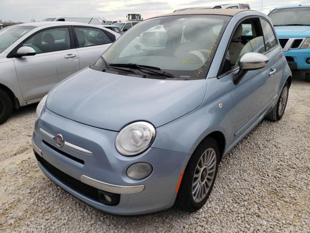 Photo 2 from auction – 2013 FIAT 500 LOUNGE with VIN 3C3CFFER7DT583797