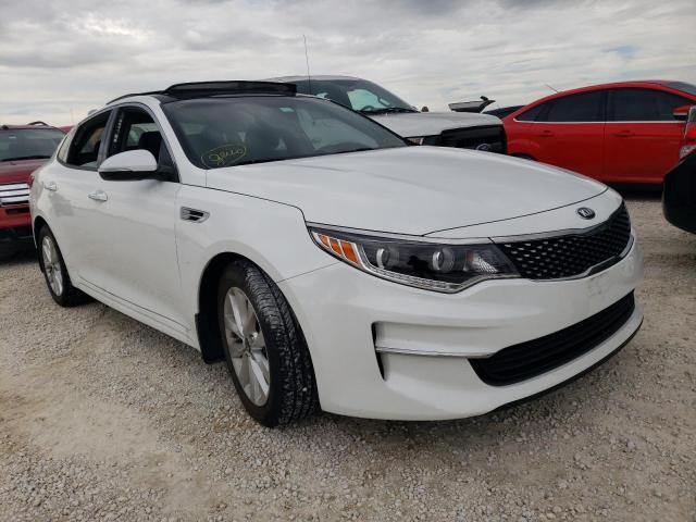 KIA OPTIMA EX 2016 with VIN 5XXGU4L34GG041479 - Photo from auction