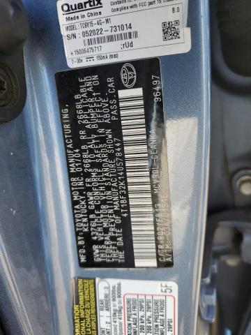 Photo 10 from auction – 2004 TOYOTA COROLLA with VIN 4T1BF32K14U578447