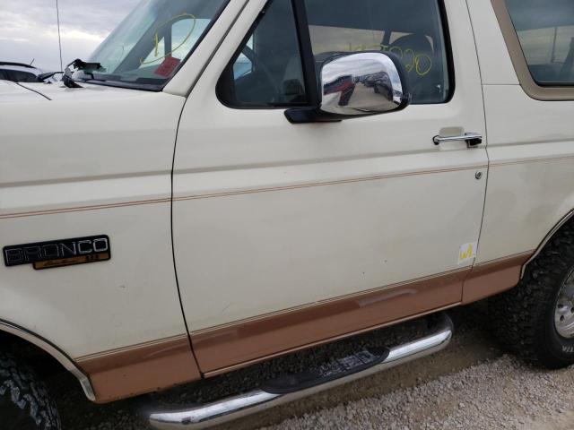 Photo 9 from auction – 1995 FORD BRONCO U10 with VIN 1FMEU15H0SLB73593