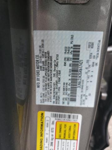 Photo 10 from auction – 2016 LINCOLN MKZ with VIN 3LN6L2JK2GR617421