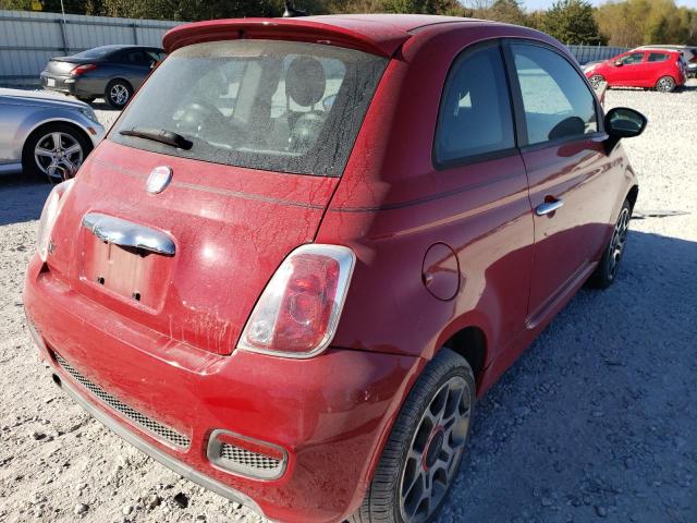 Photo 4 from auction – 2012 FIAT 500 SPORT with VIN 3C3CFFBR8CT335707