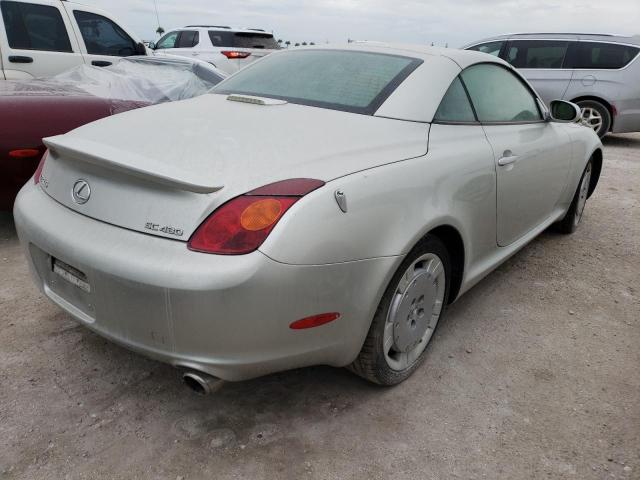 Photo 4 from auction – 2002 LEXUS SC 430 with VIN JTHFN48Y020019095