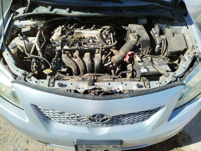Photo 7 from auction – 2009 TOYOTA COROLLA BA with VIN JTDBL40E699073028