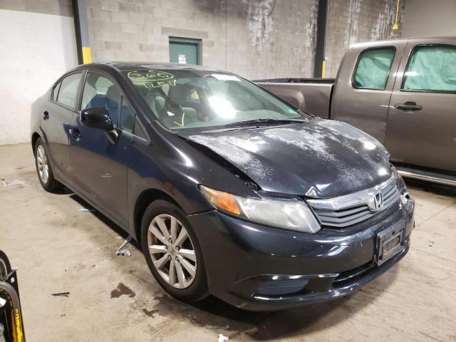 HONDA CIVIC EX 2012 with VIN 2HGFB2F87CH521540 - Photo from auction