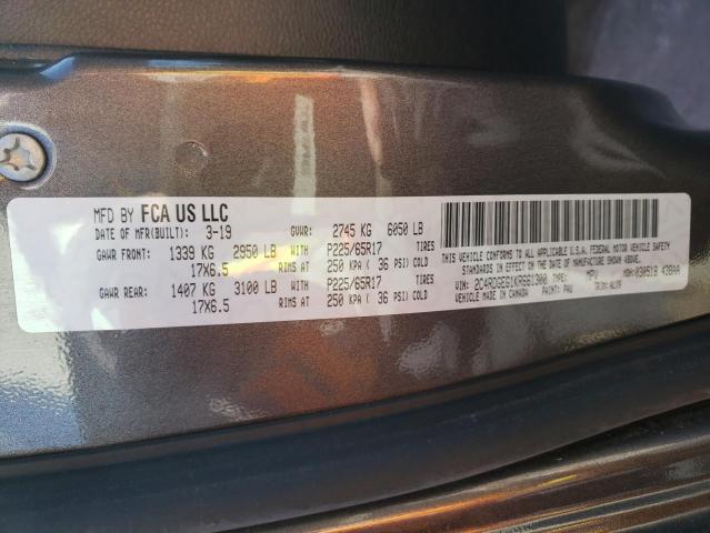 Photo 10 from auction – 2019 DODGE GRAND CARA with VIN 2C4RDGEG1KR661300