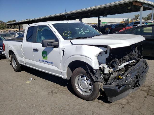 FORD F150 SUPER 2021 with VIN 1FTEX1CB7MKE65647 - Photo from auction