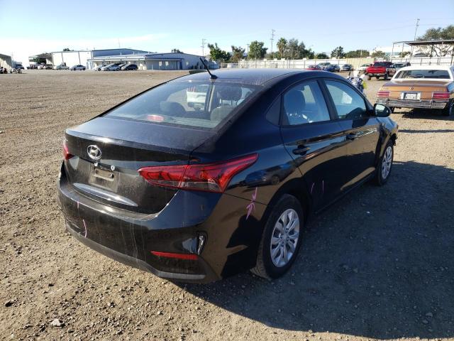 Photo 4 from auction – 2020 HYUNDAI ACCENT SE with VIN 3KPC24A61LE092491