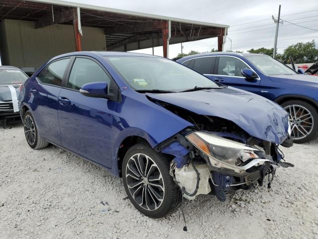 TOYOTA COROLLA L 2015 with VIN 2T1BURHE1FC469419 - Photo from auction