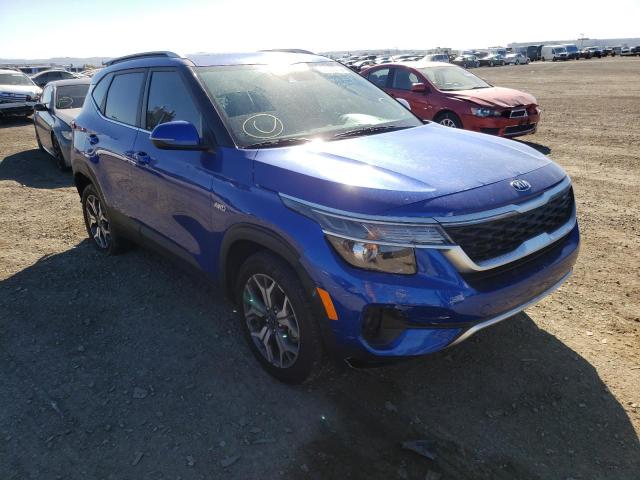 KIA SELTOS EX 2021 with VIN KNDERCAA3M7138956 - Photo from auction