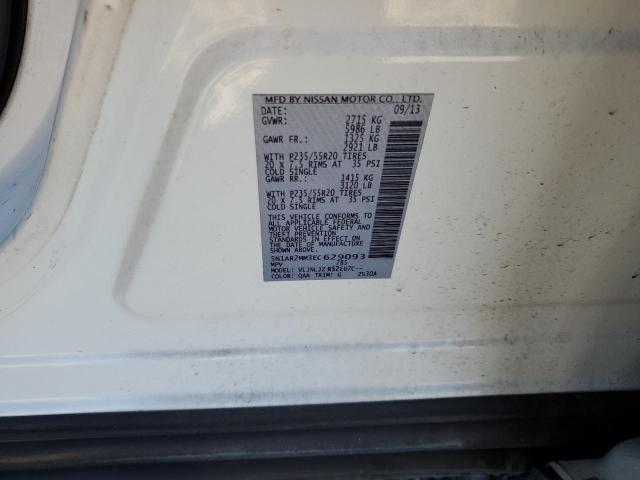 Photo 10 from auction – 2014 NISSAN PATHFINDER with VIN 5N1AR2MM3EC629093