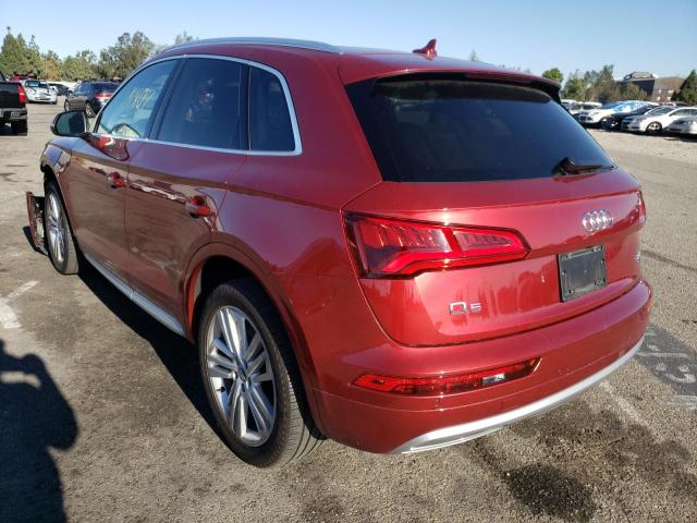 Photo 3 from auction – 2018 AUDI Q5 PREMIUM with VIN WA1BNAFY6J2155469