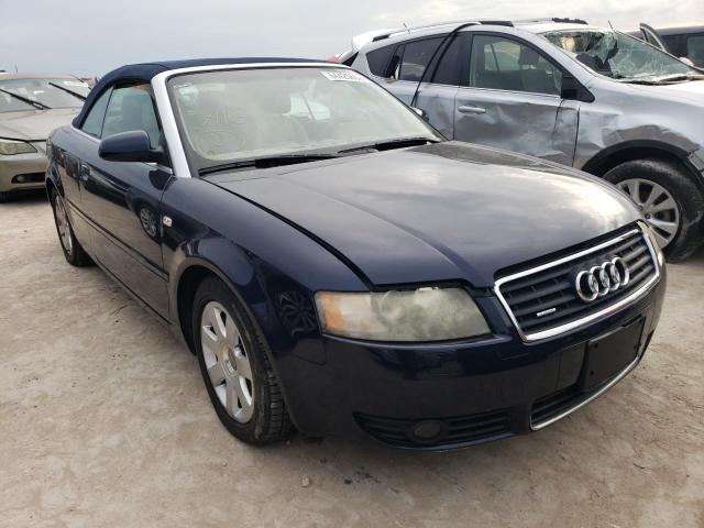 AUDI A4 QUATTRO 2004 with VIN WAUDT48H24K012961 - Photo from auction
