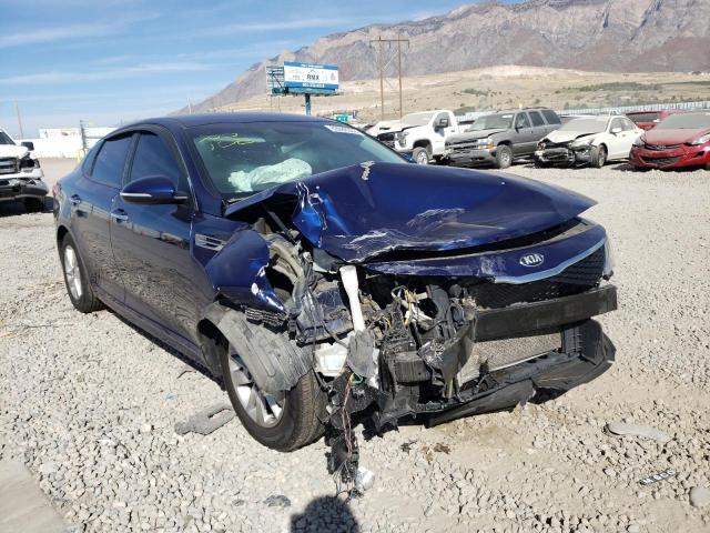 KIA OPTIMA LX 2018 with VIN 5XXGT4L36JG194729 - Photo from auction