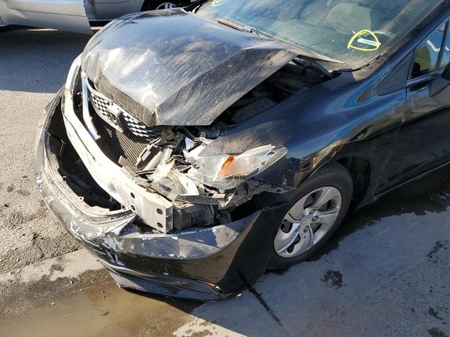 Photo 9 from auction – 2013 HONDA CIVIC LX with VIN 19XFB2F55DE216572