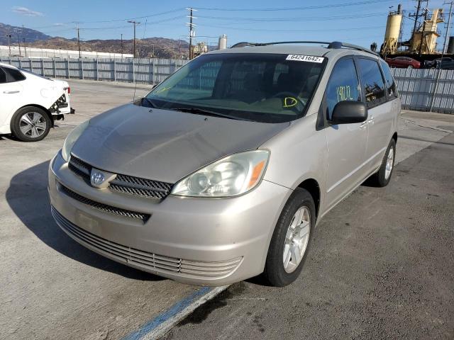 TOYOTA SIENNA CE 2004 with VIN 5TDZA23C44S092951 - Photo from auction