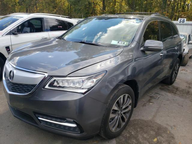 Photo 2 from auction – 2014 ACURA MDX TECHNO with VIN 5FRYD4H69EB045100