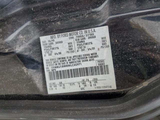Photo 10 from auction – 1998 FORD EXPEDITION with VIN 1FMRU18W8WLC02971
