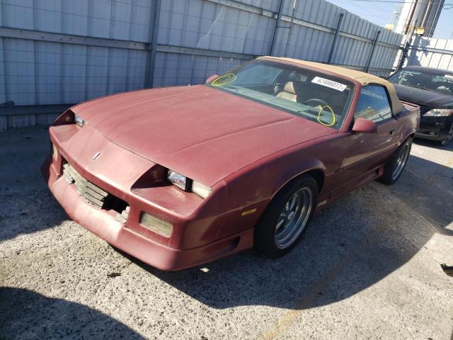 Photo 2 from auction – 1991 CHEVROLET CAMARO RS with VIN 1G1FP33E1ML105674