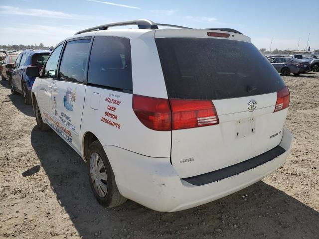 Photo 3 from auction – 2004 TOYOTA SIENNA CE with VIN 5TDZA23C44S156986
