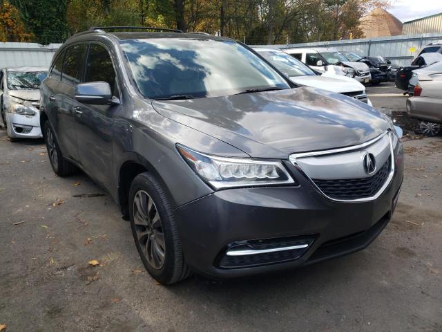 ACURA MDX TECHNO 2014 with VIN 5FRYD4H69EB045100 - Photo from auction
