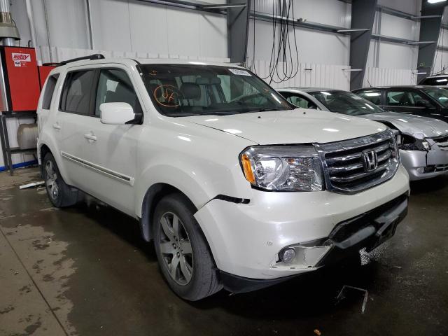 HONDA PILOT TOUR 2012 with VIN 5FNYF4H98CB061968 - Photo from auction
