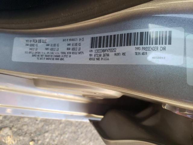Photo 10 from auction – 2015 CHRYSLER 200 LIMITE with VIN 1C3CCCAB0FN755252