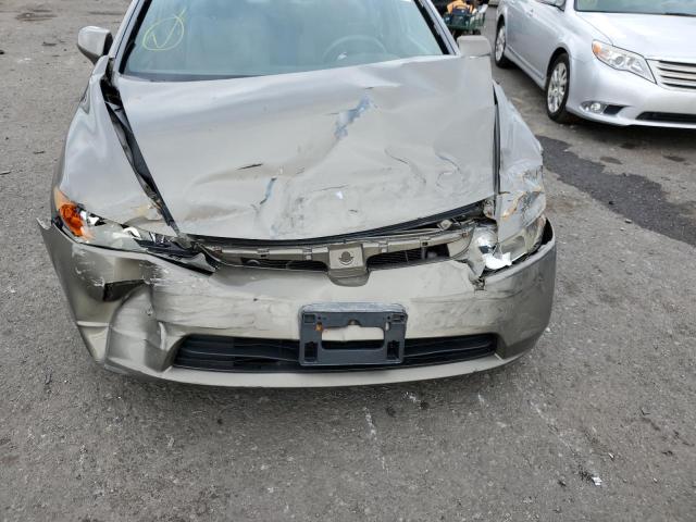 Photo 9 from auction – 2008 HONDA CIVIC LX with VIN 2HGFA16578H314110